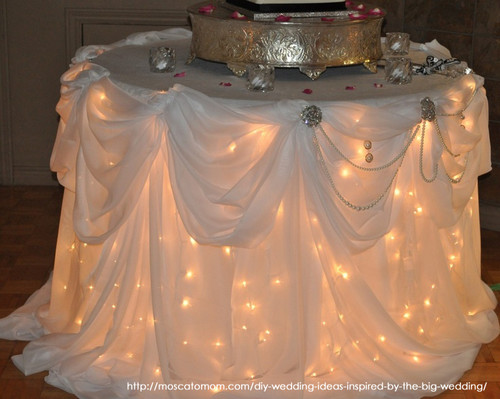 Thin Copper Wire Strand with LED Lights Easily Adds Illumination to Event Decor | ShopWildThings.com