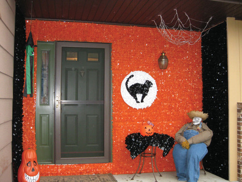 Create 3D Backdrops with Floral Fabric Sheeting, 30 Ft Rolls Available in Many Colors, ShopWildThings.com