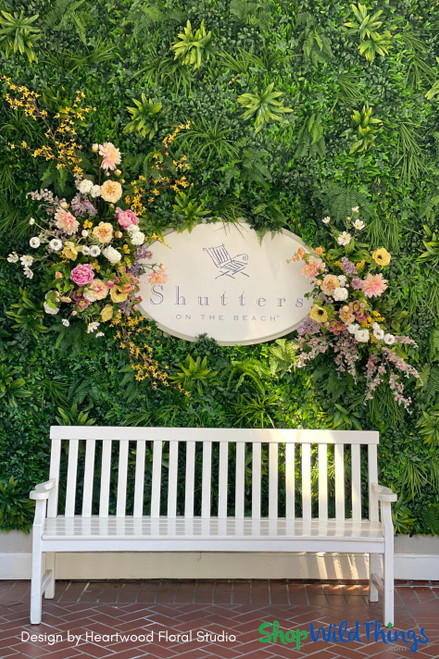 Upgrade your outdoor decor with Artificial Greenery Wall Panels by ShopWildThings.com! Our bestselling “Paradise” Indoor/Outdoor UV Faux Foliage Wall Mats are great for creating a lush tropical oasis in minutes.