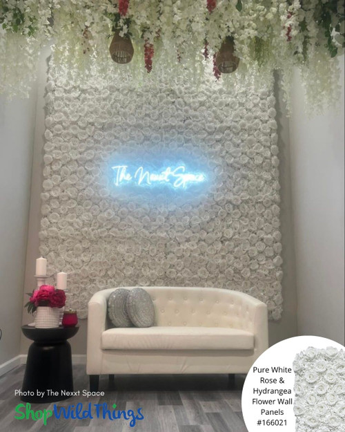 Create a picture-perfect backdrop with Super Premium Flower Wall Panels by ShopWildThings.com! With dozens of styles in stock and ready to ship, we’ve got something for every space, every design! We also now offer custom made Fabric Back Easy Up Flower Walls, choose your flowers, colors, size, and shape!