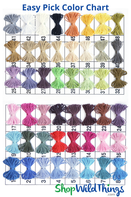 ShopWildThings Custom String Curtains available in ANY Pantone Color, up to 22 Feet Long