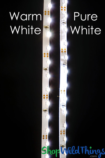 Flexible LED Light Strips for Home and Event Lighting, Pure or Warm White | ShopWildThings.com