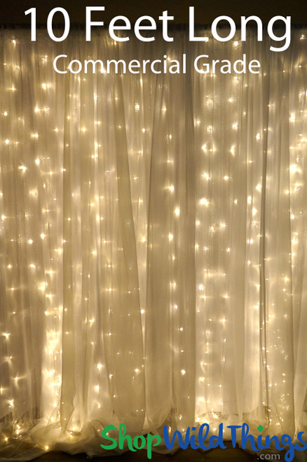 LED Light Curtain Warm White UL Listed Safe LED Lights | ShopWildThings.com