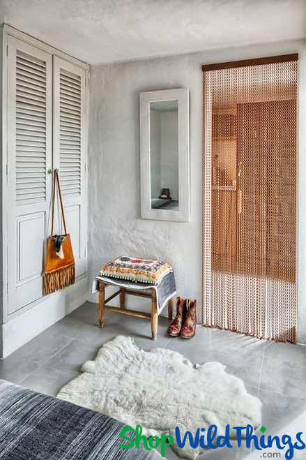 Modern Chain Curtains, Unique Décor Designs For Homes, Businesses, Bars, Restaurants & Stores by ShopWildThings.com