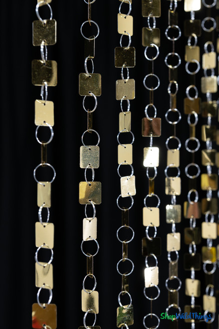 ShopWildThings Shimmy Beaded Curtains Come in Many Sizes and Colors, Ideal  Event Backdrop Panels