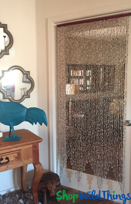 52 Strands of Beautiful Nassa Seashells Create this Attractive, Natural Shell Curtain | ShopWildThings.com