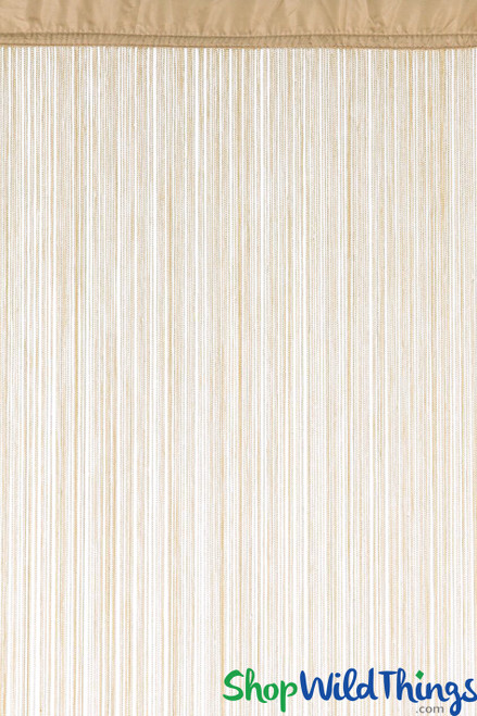 String Curtains Add Elegance to Clubs & Retail Stores, at Conventions & Trade Shows, Custom Colors & Lengths by ShopWildThings.com