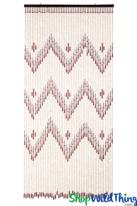 Wooden Door Beaded Curtains Boho Home Decoration for Windows and Doors