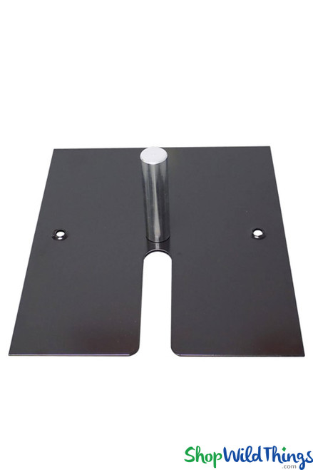 Professional Grade Riser Pole, Adjustable to 20Ft Tall with Sturdy Base Plate & Top Crossbars | ShopWildThings.com
