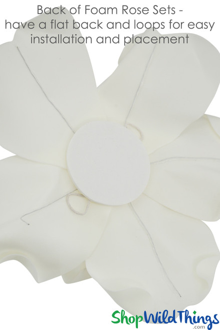 Real Feel Foam Flowers, Giant Cake Decorations, Photo Shoot Props, Centerpiece Decor | ShopWildThings.com