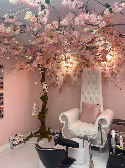 Design Your Own Indoor Tree Using ShopWildThings Bendable Flowering Sprays and Branches