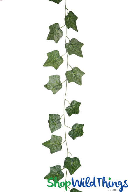 Faux ivy leaf plants | Hanging green ivy foliage garlands | High quality english ivy leaf garland | Faux greenery arch decorations | ShopWildThings.com