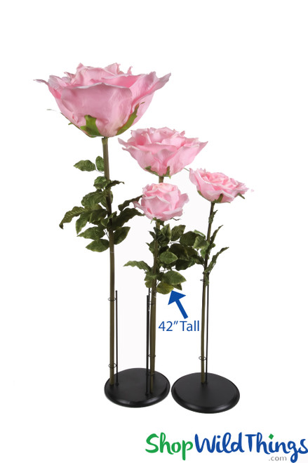 ShopWildThings Lifesize Pink Flowers Come in Several Sizes and Colors
