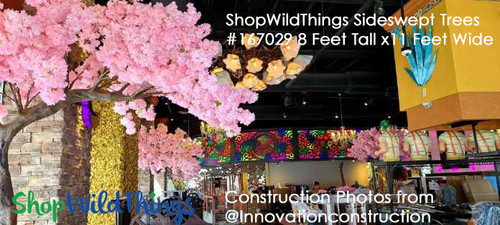 ShopWildThings Side Swept Trees Add Beauty and Life, Interchangeable Branches Will Transform the Look