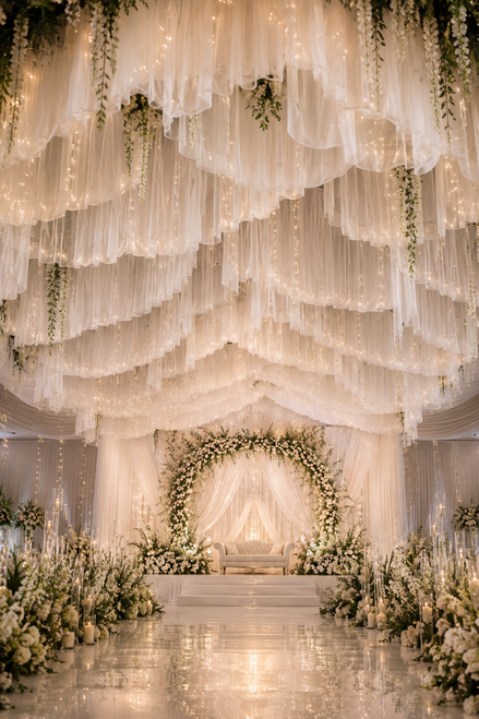 Decorative  Sheer Ceiling Curtain Panels | ShopWildThings.com
