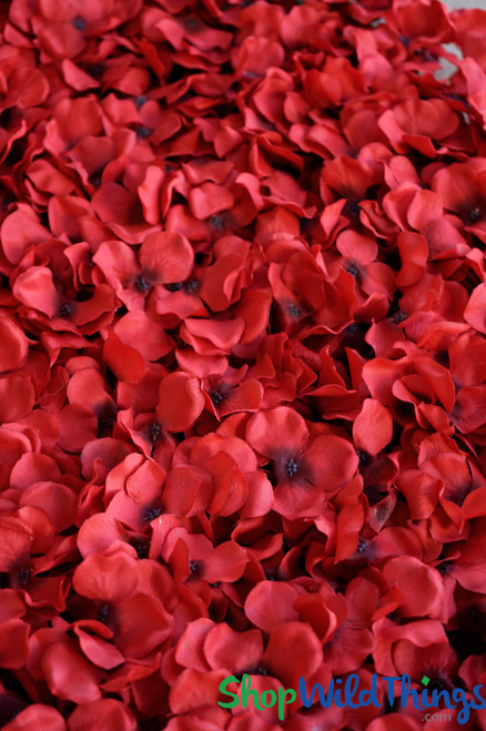 Large Floral Background, 8 x 8 Artificial Flower Wall Kit, Red Photo & Event Backdrop | ShopWildThings.co