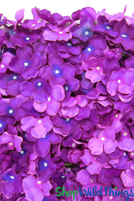 Large Purple Floral Background, 8 x 8 Artificial Flower Wall Kit, Photo & Event Backdrop | ShopWildThings.com