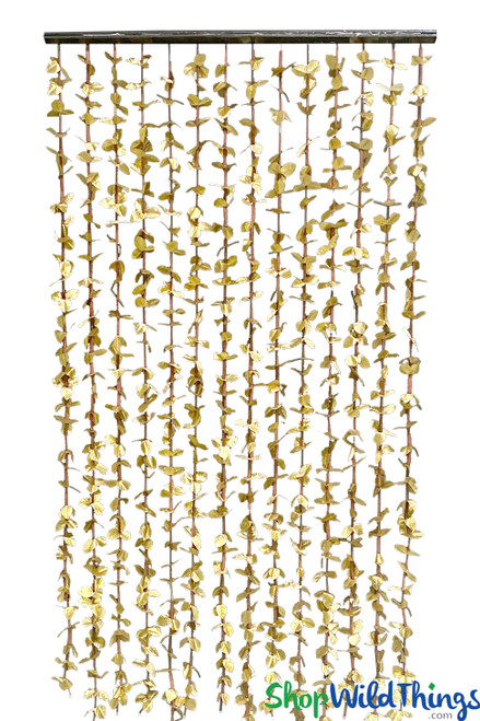 Gold Wedding Flowers hanging backdrop Mandap East Asian Indian Wedding Decoration Idea ShopWildthings.com