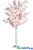 4.5 Foot Tall Fluffy Pink Flowering Centerpiece Tree "Melanie", 10 Removable Branches for Versatile Wedding & Event Decor by ShopWildThings.com