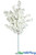 4.5 Foot Tall Fluffy White Flowering Centerpiece Tree "Melanie", 10 Removable Branches for Versatile Wedding & Event Decor by ShopWildThings.com