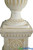 Bottom of Cream Colored Urn for Wedding Flowers shown on Pedestal Riser Stand