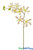 Artificial White Orchid Spray, Spotted Orchid Bendable Floral Stem, Faux Wedding & Event Flowers | ShopWildThings.com