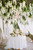 Use Draping Silk Flowers On Arbors and Chandeliers | Affordable Faux Sprays & Bouquets by ShopWildThings.com