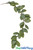 Natural Magnolia Leaves Artificial Leaf Garland for Decorating Mantles, Backdrops and Doorways ShopWildThings.com