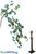 Blue Roses Aqua Flowering Large Draping Bloom Replacement Interchangeable Branches for ShopWIldThings Floral Trees