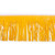 Yellow Gold Parade Float Fringe Solid Color 15" Long x 10 Feet Wide Roll