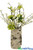 Natural Flowers in Birch Vase for Table Decoration ShopWildThings.com