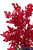 Red Artificial Floral Leaves Backdrop Arch Tree Swooping Shape ShopWildThings.com