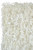 Cream White Feathery Artificial Floral Backdrop wall ShopWildthings
