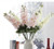 Pink & Ivory Silk Bendable Flower Sprays | Centerpiece & Floral Ceiling Decorations ShopWildThings.com