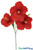 Floral Design Silk Red Hibiscus Spray - 3 Blooms - 27" | ShopWildThings.com