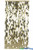 Gold PVC Squares Beaded Curtain Fabulous Metallic Gold Curtain 6.5' Long Wedding and Event Decorations by ShopWildThings.com