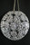 Ayanna Sphere Chandelier, 12" Crystal Beaded Hanging or Tabletop Decoration from ShopWildThings.com