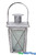 Candle Lantern - Square Hurricane Antique White 6 1/2" | ShopWildThigns