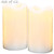 LED Flameless Wax Pillar Candles - Ivory - Set of 12 - 5" Tall | ShopWildThings