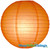 BOGO Round Paper Lantern 8" Orange