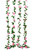 Artificial Pink Roses and Leaves Garland | 8Ft Long  Wedding and Event Decoration | ShopWildThings.com