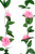 8 Foot Long Faux Rose Garland with Large Pink Roses, Wedding and Event Centerpiece Decorations | ShopWildThings.com