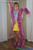 Artificial Orchid Purple Delphinium Flower Garland | 7.5Ft Tropical Silk Garland with Bendable Wire | ShopWildThings.com