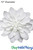 Paper flowers, 3 dimensional wall decor | Giant dahlia flower | Artificial flower walls | Fiber Paper Flowers | ShopWildThings.com