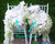 Inexpensive flower walls | Large flowers photo prop | Reusable wedding flowers | Chair Accent | Vertical Flower Garden | ShopWildThings.com