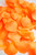 Bag of 300 Orange Umbre Silk Rose Petals, Wedding Aisle or Table Scatter, ShopWildThings.com