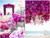 Bright Pink Purple Real Feel Orchids Decorate Wedding Arches, Gazebos & Aisle Vases by ShopWildThings.com