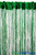 Green Sparkle String Curtain Fringe Panel for Doors and Windows, Rod Pocket Backdrop by ShopWildThings.com