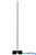 Freestanding Pole to Hold Beaded Columns, 9Ft Riser Pole with Crossbars | ShopWildThings.com