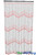 Black and red decorative wall hanging, wooden beaded curtain backdrop from ShopWildThings.com